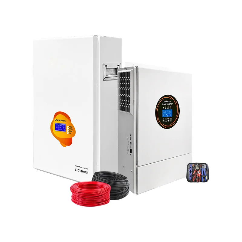 Energia słoneczna 10 kW 48 V poza siecią Ess Wszystko w jednym Hybrydowa bateria zapasowa 310 Ah 15 kWh